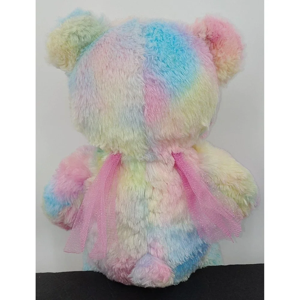 Build a Bear Workshop Fairy Friends Pastel Rainbow Tie Dye Teddy 17